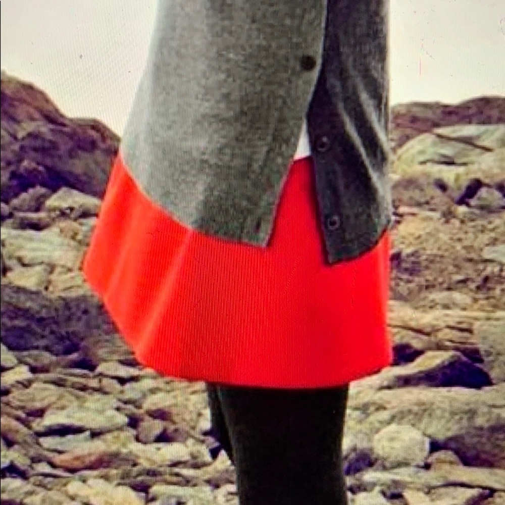 J.Crew Vintage Wool Cashmere Francie Skirt Red Size 2